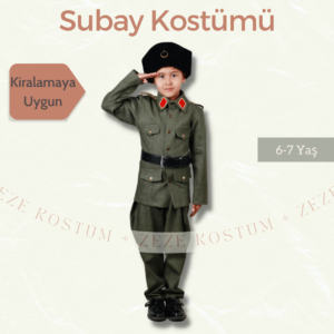 Türk Subayı Kostümü